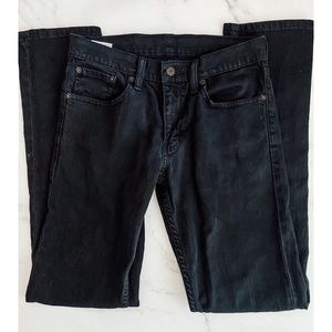 Levi’s // 511 Slim Fit Low Rise Black Rinse Jeans